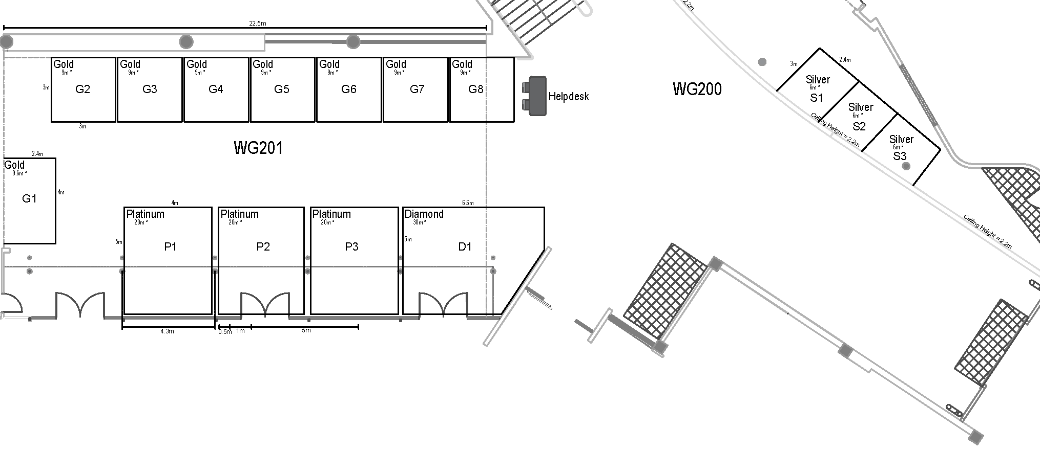 Diagram-Atrium Layout